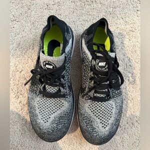 Nike Black Flyknit Freerun Shoes